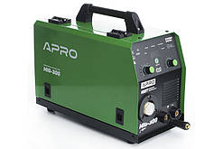 Зварювальний напівавтомат інверторний Apro MIG-300 4 мм + набір кабелів SC, код: 6544183