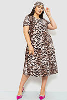 Платье женское леопардовый 219RT-4025 Ager XL EM, код: 8225860