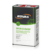 Моторное масло Rovas 5W-30 С3 504 507 синтетика 5 л (75901) CP, код: 8294576