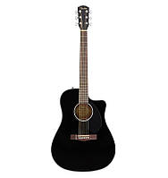 Электроакустическая гитара Fender CD-60SCE Black WN XN, код: 7342008