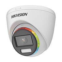 2 Мп ColorVu TurboHD видеокамера Hikvision DS-2CE72DF8T-F (2.8 мм) CS, код: 6665967