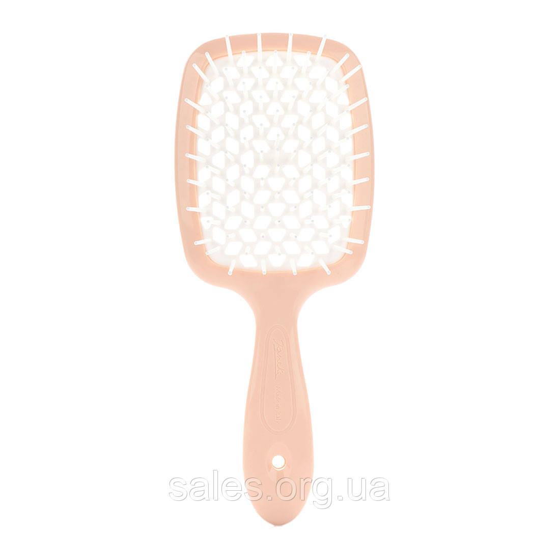 Щітка для волосся персикова з білим Superbrush Janeke SC, код: 8163943