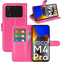 Чехол-книжка Litchie Wallet Poco M4 Pro 4G Rose ST, код: 8115842