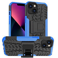 Чехол Armor Case Apple iPhone 14 Blue TP, код: 8261331