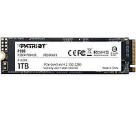 Накопитель SSD 1TB Patriot P300 M.2 2280 PCIe NVMe 3.0 x4 TLC (P300P1TBM28) UD, код: 2379687