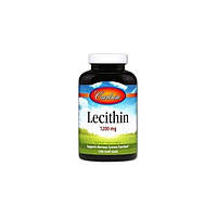 Лецитин Carlson Labs Lecithin 1200 mg 100 Soft Gels GR, код: 7706054