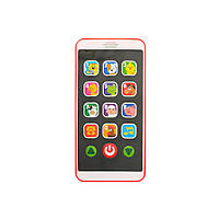 Детский развивающий Телефон Limo Toy M 3487 английский украинский Красный SP, код: 8263067