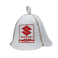 Банная шапка Luxyart Suzuki искусственный фетр белый (LA-691) LW, код: 7883184