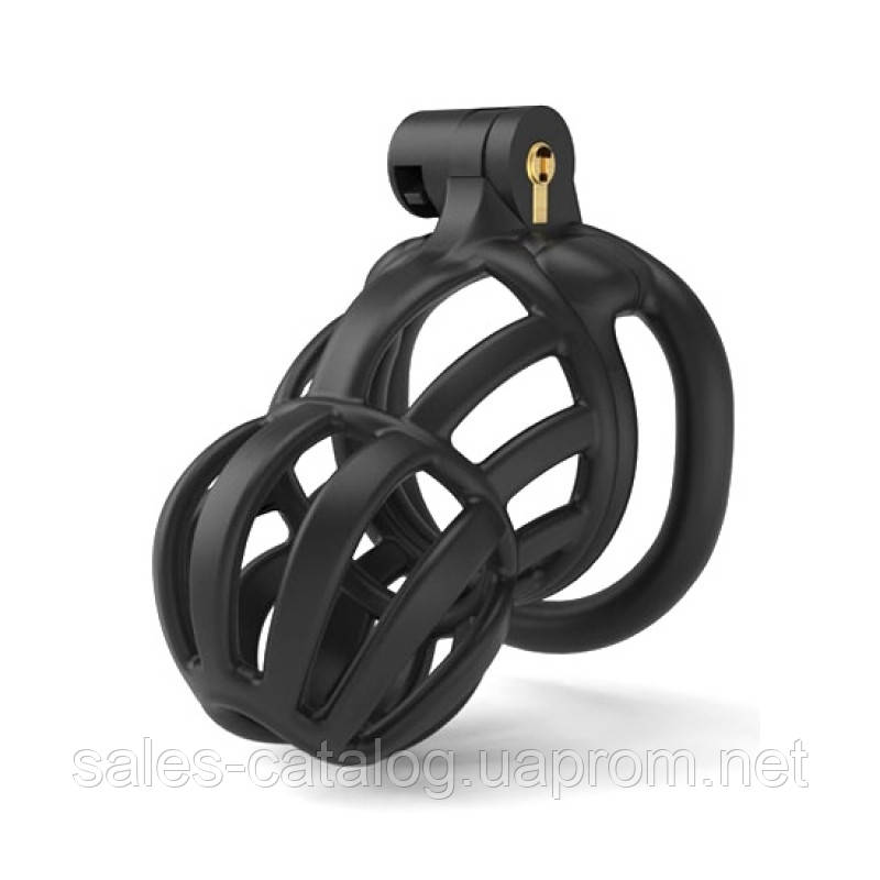 Клітка цілому, для чоловіків 3D Honeycomb Chastity Cage-H Bending Ring Bdsm4u SC, код: 8368185