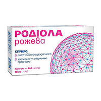 Родіола рожева Червона Зірка 500 мг 30 капсул FS, код: 8125599