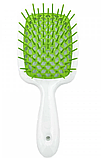 Гребінець для волосся Janeke Superbrush білий із зеленим SC, код: 8290250, фото 2