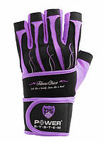 Перчатки для фитнеса и тяжелой атлетики Power System Fitness Chica PS-2710 XS Purple XN, код: 1269908