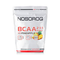 Аминокислота BCAA для спорта Nosorog Nutrition BCAA 2:1:1 400 g 72 servings Pineapple MY, код: 7520953