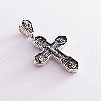 Православный крест Распятие (чернение) 132858 Оникс PK, код: 6734860