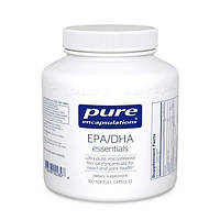 Основные ЭПК ДГК EPA DHA essentials Pure Encapsulations ультрачистый молекулярно-дистиллирова MY, код: 7288031