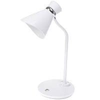 Настольная лампа в современном стиле офисная Brille 60W MTL-36 Белый EJ, код: 7271434