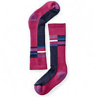 Шкарпетки Smart Wool Kid's Wintersport Stripe SW01345 Potion Pink (1033-SW 01345.906-S) EV, код: 6456116