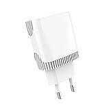 Мережевий зарядний пристрій Aspor A811 (2 USB 2.4 A) — білий SC, код: 8372470, фото 4