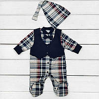 Праздничный комплект Dexters для ребенка little gentleman 68 см темно-синий (13125102162) XN, код: 8329149