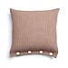 Чохол для подушки в'язаний Ohaina 40x40 Beige, фото 3