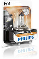 Автолампа PHILIPS 12342PRB1 H4 60 55W 12V P43t Premium TO, код: 6720468