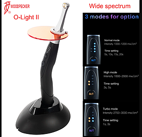 Фотополімерна лампа Woodpecker O-Light 2 black. Новинка! Оригінал, гарантія!