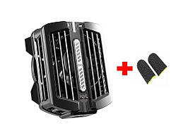 Магнітний напівпровідниковий кулер-радіатор MEMO вентилятор для смартфона Black (CX12) EV, код: 8216509