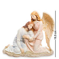 Статуэтка декоративная Иисус и Ангел Veronese AL32508 NL, код: 6673997