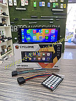 Автомагнитола CYCLONE MP-5001 1 din c экраном 6.9дюймов Android Auto и Carplay,Bluetooth сенсорный дисплей