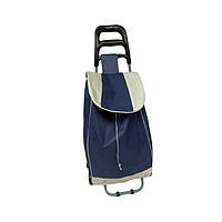 Сумка тележка с тройным колесом кравчучка Stenson MH-2786 95 см, dark blue GT, код: 8239843