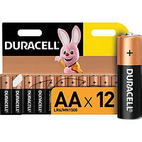 Батарейки Duracell LR06 MN1500 12шт (DRC-5006202 5014478 5014447) PR, код: 7742277