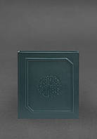 Альбом для фото в кожаной обложке зеленый BlankNote GT, код: 8321933
