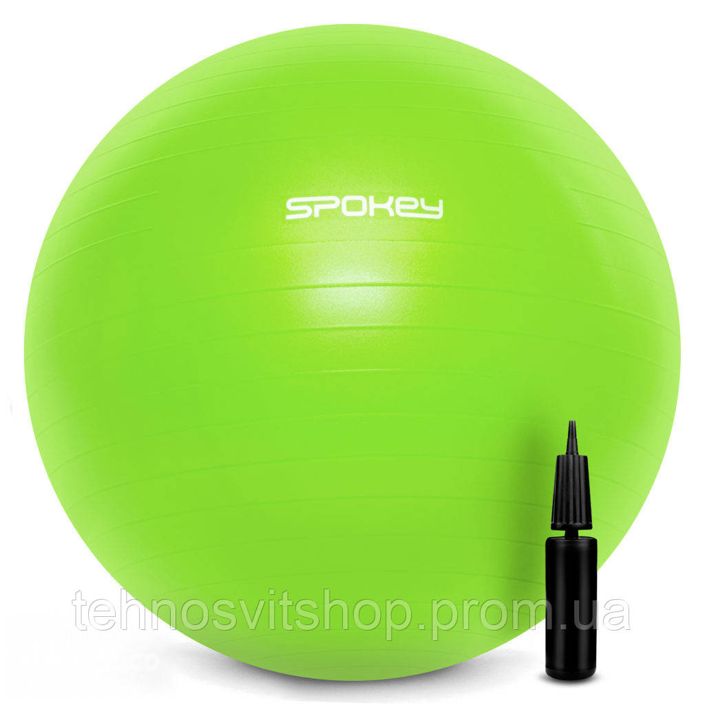 М'яч гімнастичний фітбол Spokey Fitball III 75 см Зелений TT, код: 2563614