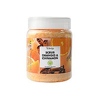 Скраб для тела Top Beauty банка 250 мл Orange-Сinnamon US, код: 7699596