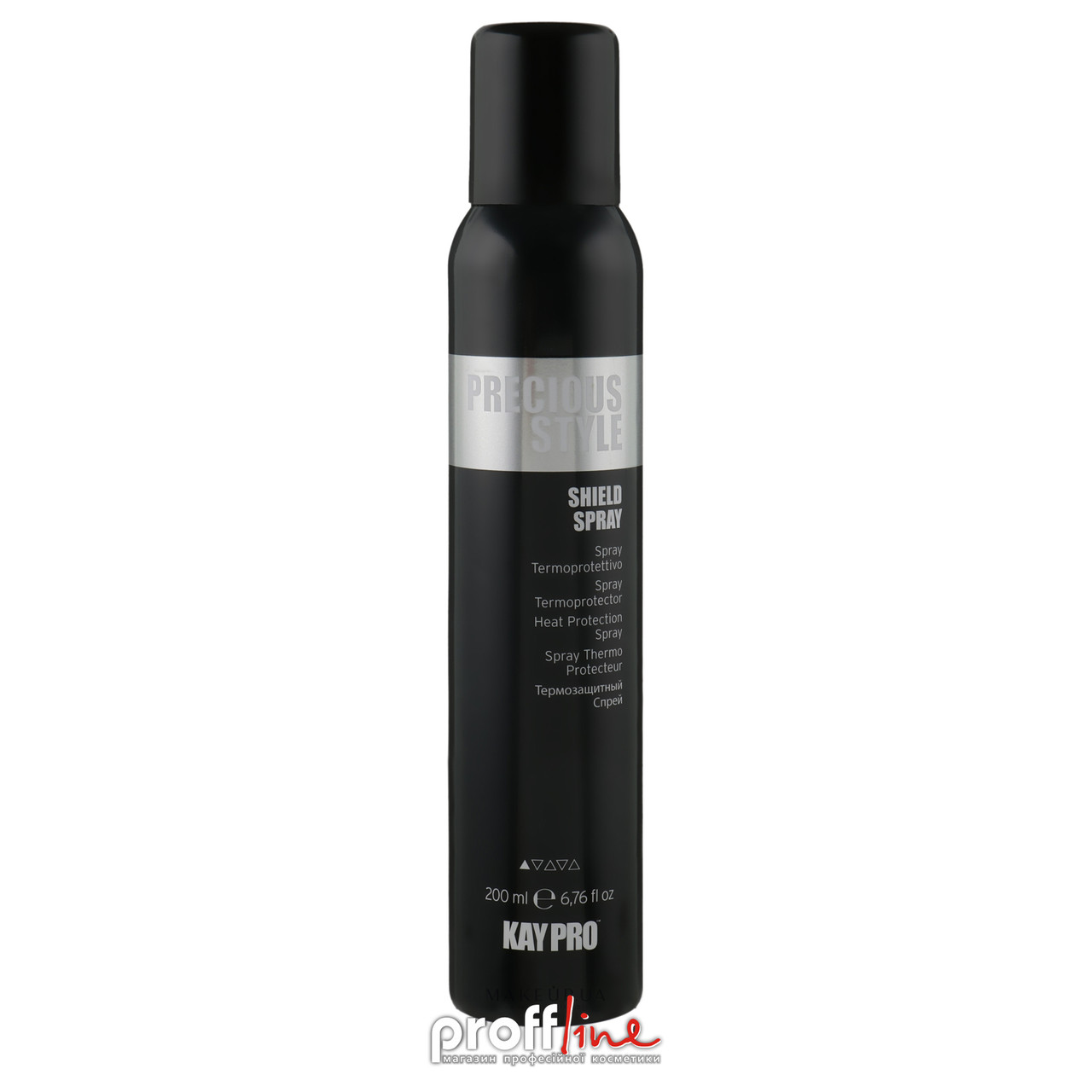 Термозахисний спрей для укладання волосся KayPro Precious Style Shield Spray з аргановим маслом, 200 мл