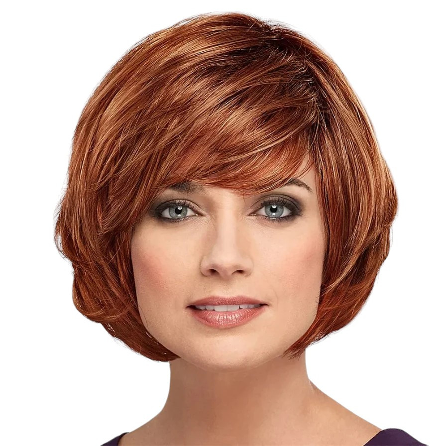 Перука коротка руда Ombre Bob, термоволокно VC HAIRJOY A1