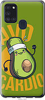 Чехол силиконовый Endorphone Samsung Galaxy A21s A217F Авокадо (4598u-1943-26985) KB, код: 7952820