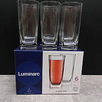 Набор стаканов 6 шт Luminarc Sterling 330 мл высокие 7666 LUM SP FS, код: 6740457