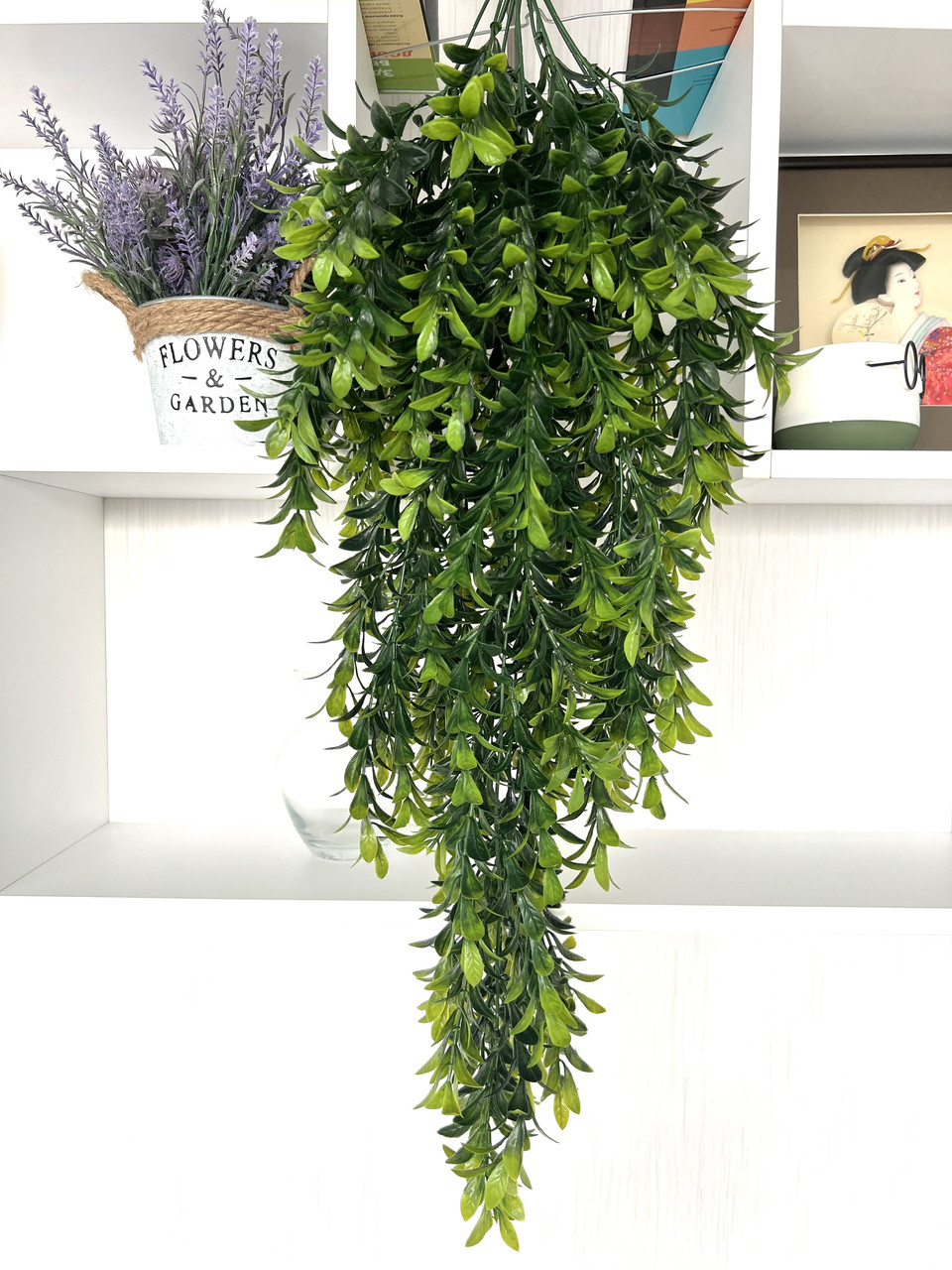 Штучний, ампельний рускус (зелений 80 см), фото 1