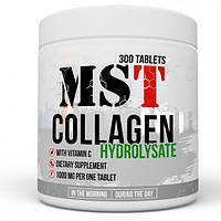 Хондропротектор (для спорта) MST Nutrition Collagen Hydrolysate 300 Tabs SM, код: 7519446