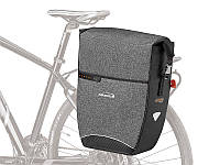 Велосумка на багажник Ibera Panniers IB-BA23 40k Pakrak Серый (SAI108) PR, код: 8202071