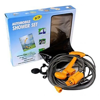 Душ переносной портативный, кемпинговый с насосом Automobile SHOWER SET 12V DK-01