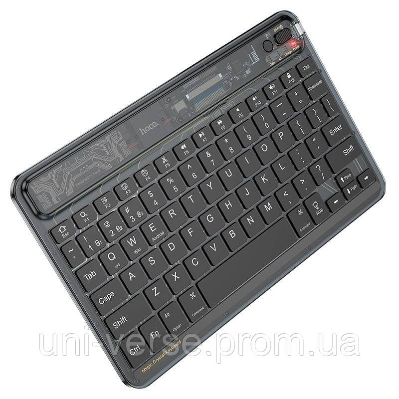Беспроводная клавиатура HOCO Transparent Discovery edition S55 Black N XN, код: 8151504 - фото 1 - id-p2159361638