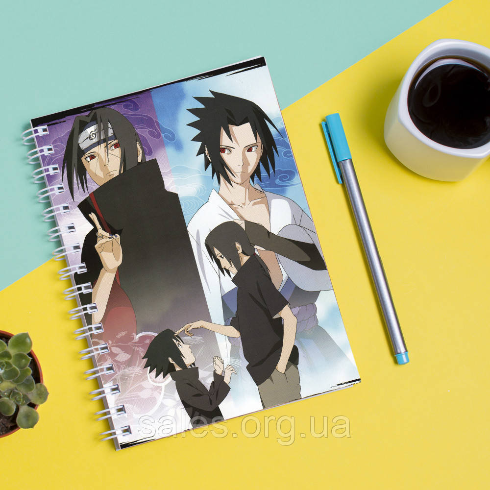 Скетчбук Sketchbook блокнот для малювання з принтом Naruto Наруто 8 А3 Кавун 48 SC, код: 8301553