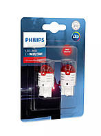 Автолампа диоды PHILIPS 11066U30RB2 W21 5W LED 12V Ultinon Pro3000 RED PK, код: 6725849