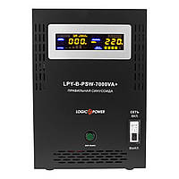 ИБП LogicPower LPY-B-PSW-7000VA+ 5000Вт 10A 20A с правильной синусоидой 48В NL, код: 7437201