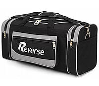 Средняя дорожная сумка из кордуры Reverse 45L CH-s01 Черная с серым GM, код: 7944429