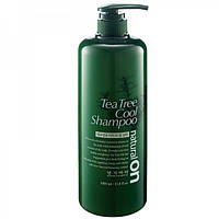 Охлаждающий шампунь на основе чайного дерева Daeng Gi Meo RI Naturalon Tea Tree Cool Shampoo UT, код: 7609797