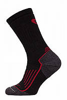 Шкарпетки Lorpen T2MCM Black Deep Red XL (1052-6310314 2609 XL) KB, код: 7626431