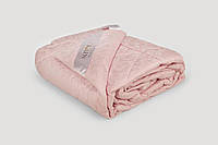 Одеяло IGLEN из овечьей шерсти в жаккардовом дамаске Летнее 172х205 см Розовое (172205511PN) ES, код: 141863